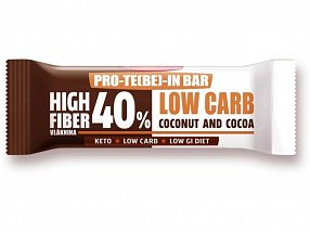 Tyčinka PRO-TE(BE)-IN Low carb kakao 35g Tyčinka PRO-TE(BE)-IN Low carb kakao 35g
