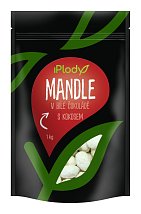 iPlody Mandle "Raffaello" v bílé čokoládě s kokosem iPlody Mandle "Raffaello" v bílé čokoládě s kokosem