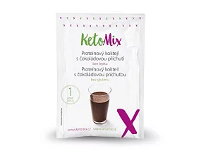 KetoMix Proteinový koktejl s příchutí čokolády 32 g (1 porce)