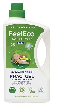 FeelEco Hypoalergenní prací gel na dětské prádlo Baby 1,5l, 25PD