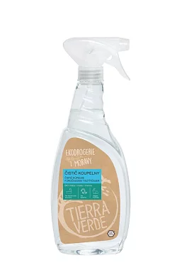 Tierra Verde Čistič koupelny s BIO mátovou silicí 750 ml