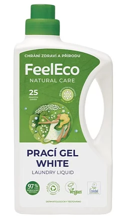 FeelEco Prací gel White 1,5l, 25PD