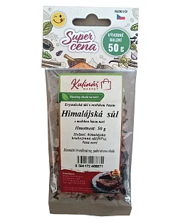 Koření Kulinář HIMALÁJSKÁ SŮL, originální náplň pro mlýnek Kulinář 50 g