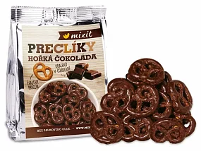 Mixit Preclíky do kapsy, hořká čokoláda 70 g Mixit Preclíky do kapsy, hořká čokoláda 70 g